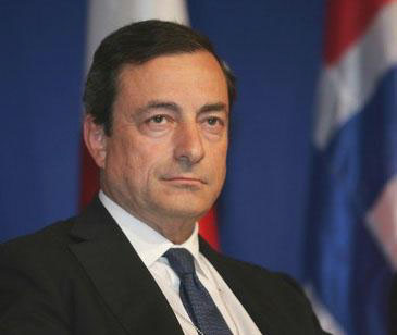 Mario Draghi, President of the ECB and chairman of the Executive Board