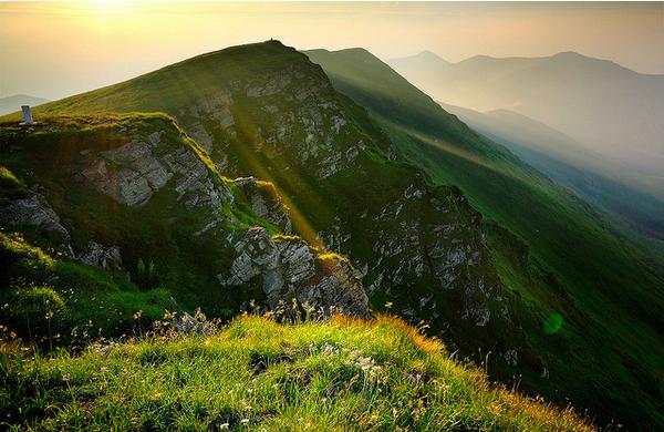 Mid�or (2,169 m) - highest point on the Serb-Bulgarian border
