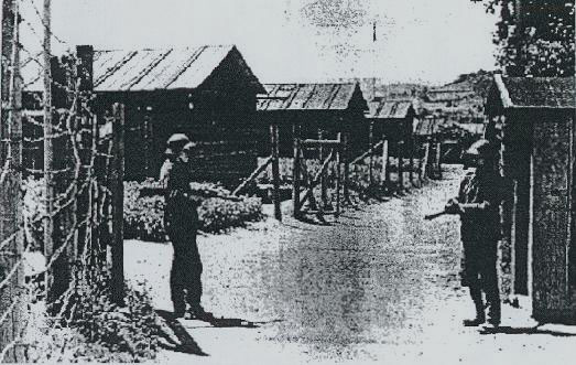 Although Switzerland was neutral in World War II, airmen shot down, who crashed or parachuted into Swiss territory, were held in internment camps.