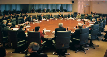 The European Commission meets to discuss new laws