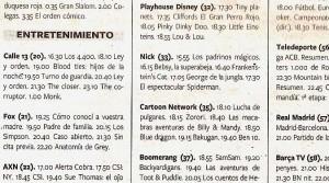 A glimpse of Spanish TV - click for large version