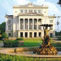 The National Opera House in R&Auml;&laquo;ga