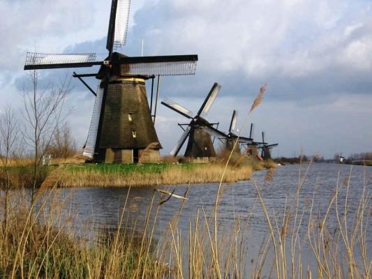 Kinderdijk-Elshout windmills