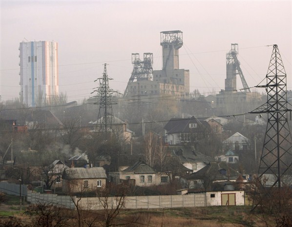 Donetsk is the centre of Ukraine's coal mining industry